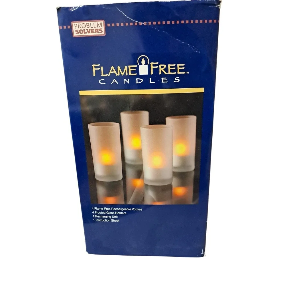Flame‎ Free Candles 4 Pack Problem  Solvers